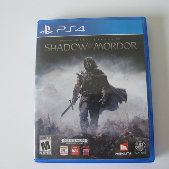Sony Other - PS4 Shadow of Mordor Video Game Play Station 4 Game